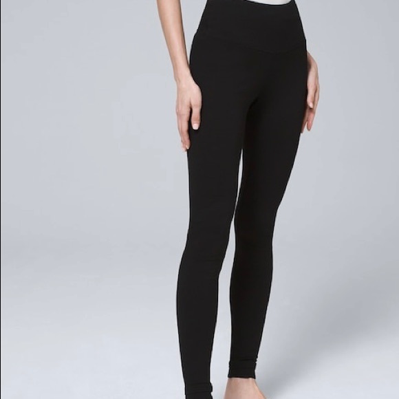 White House Black Market Pants - WHBM PONTE RUNWAY BLACK LEGGINGS GU SZ XS EVERYDAY COMFORT